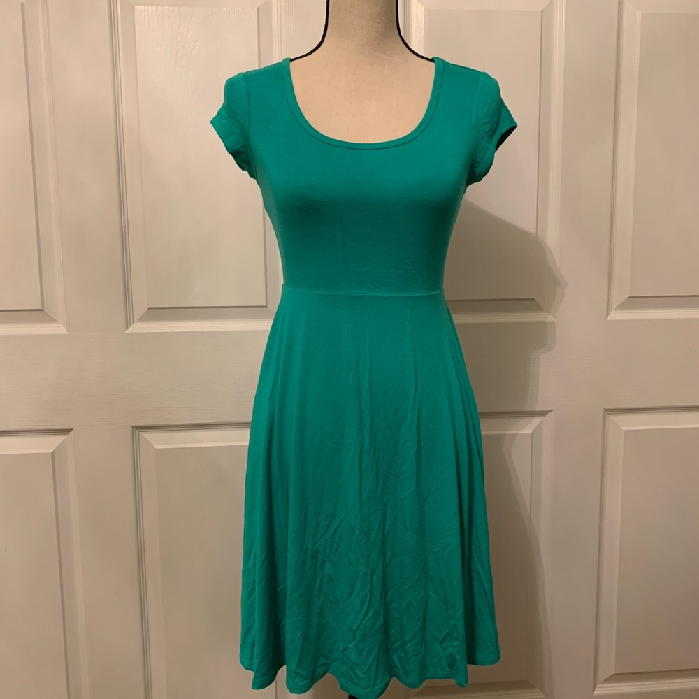Old Navy Green Summer Dress XS